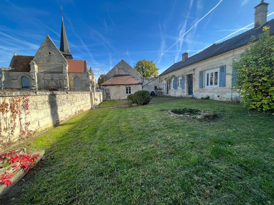 Gite Le Presbytere De Blerancourt Bagian luar foto