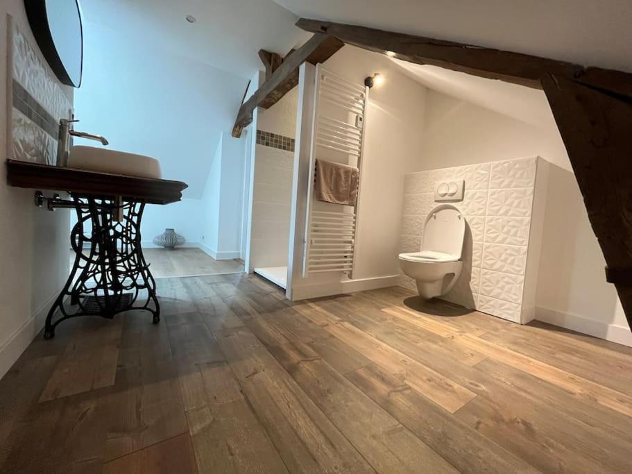 Gite Le Presbytere De Blerancourt Bagian luar foto